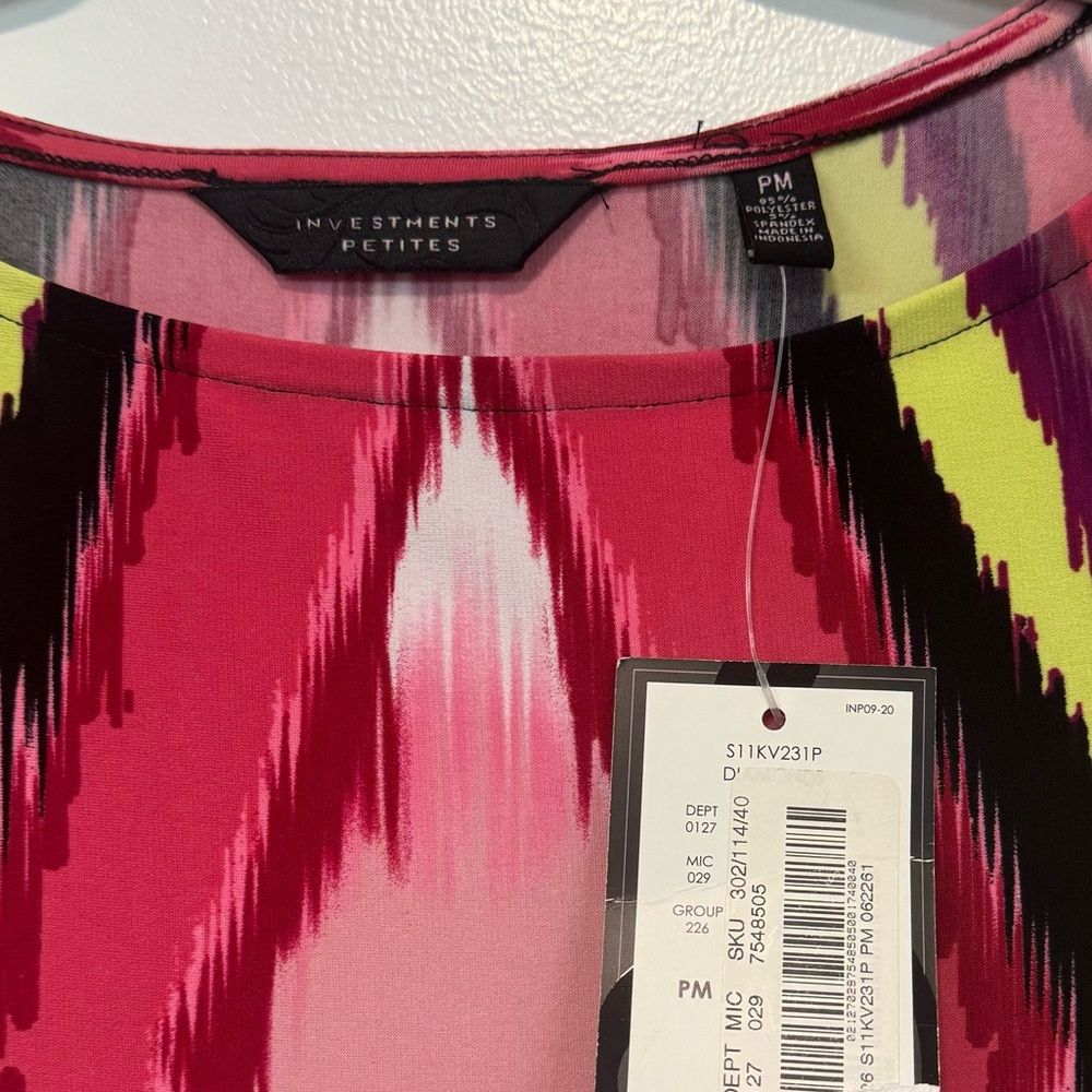 Colorful Top NWT - Picture 2 of 2